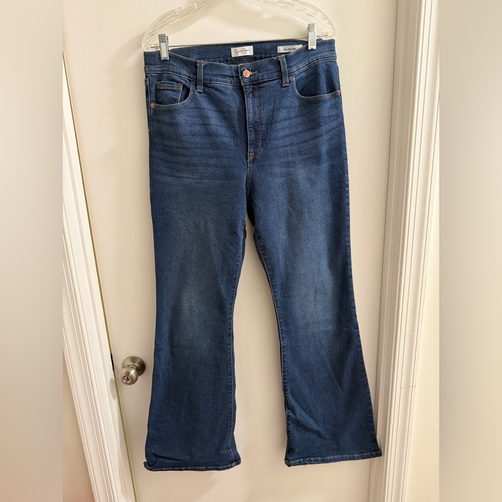 Jessica Simpson Dark Blue Flare Jeans